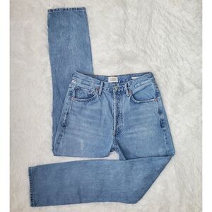 Citizens Of Humanity Light Blue Straight Leg Jeans